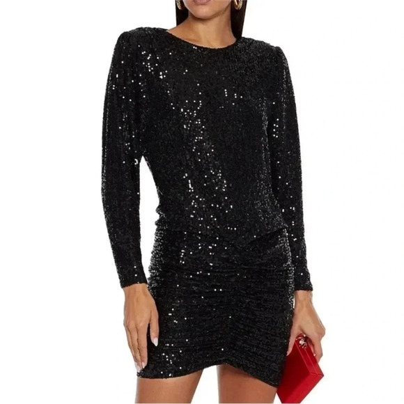 RETROFETE Flynn Sequin Dress Size Medium - Picture 2 of 9